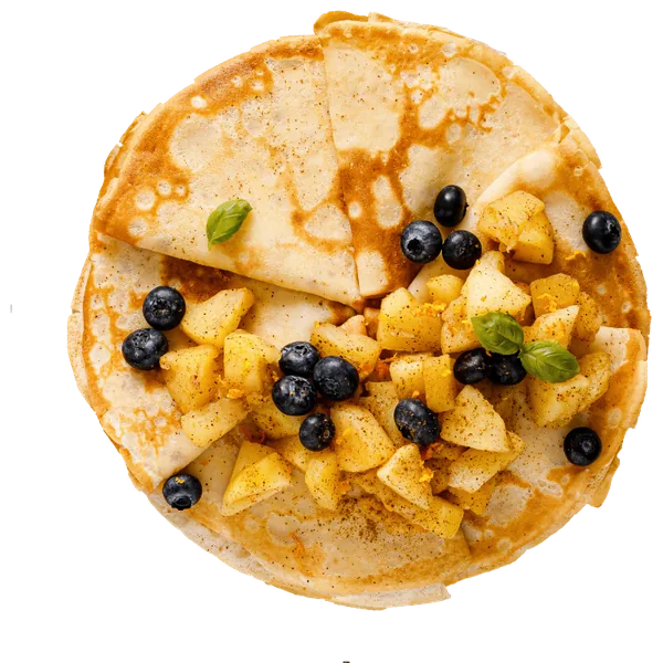 Caramelized Apple crêpe